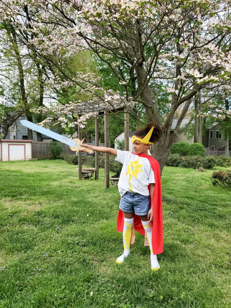 For The Honor Of Grey Skull She Ra Costume. Mark your calendars because on April 26th DreamWorks She-Ra and the Princesses of Power is roaring back to Netflix for the Honor of Grayskull. The series creator promises there will be cool new characters and story lines that didn't make it into the first season of She-Ra.