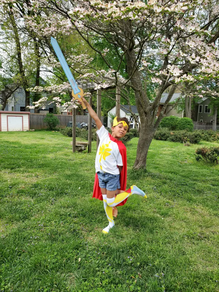 She Ra Season 2 Costume. Mark your calendars because on April 26th DreamWorks She-Ra and the Princesses of Power is roaring back to Netflix for the Honor of Grayskull. The series creator promises there will be cool new characters and story lines that didn't make it into the first season of She-Ra.