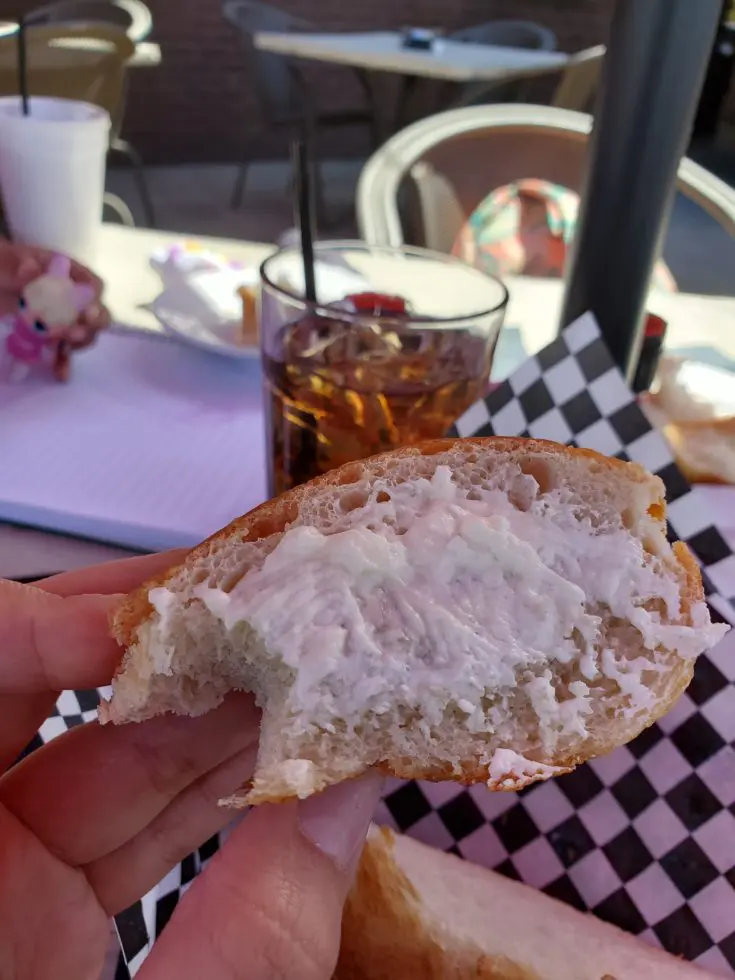 Bullfish Grille Pigeon Forge, TN Bread Slice. The Bullfish Grill offers a superb dining experience built for families to enjoy. Enjoy freshly baked bread with a backdrop of the beautiful Smoky Mountains. View the menu and all the foods we enjoyed during our visit on the blog.