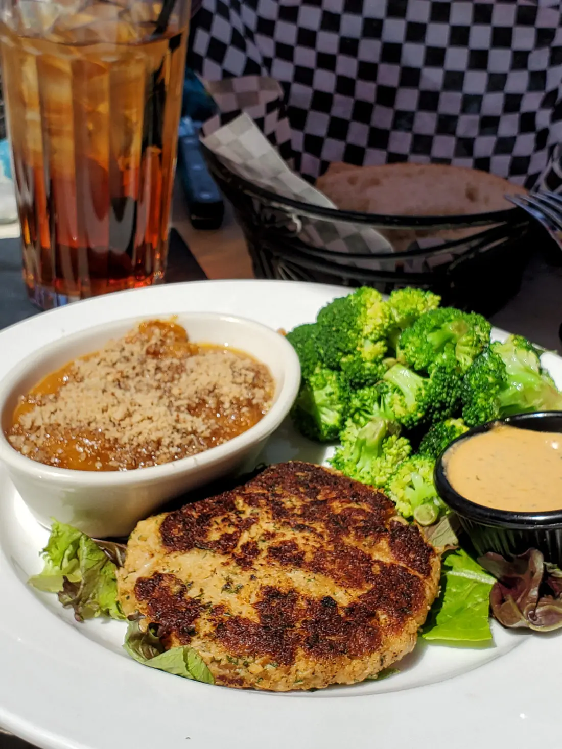 Bullfish Grill Pigeon Forge, TN Crabcakes Lunch. The Bullfish Grill offers a superb dining experience built for families to enjoy. Enjoy freshly baked bread with a backdrop of the beautiful Smoky Mountains. View the menu and all the foods we enjoyed during our visit on the blog.