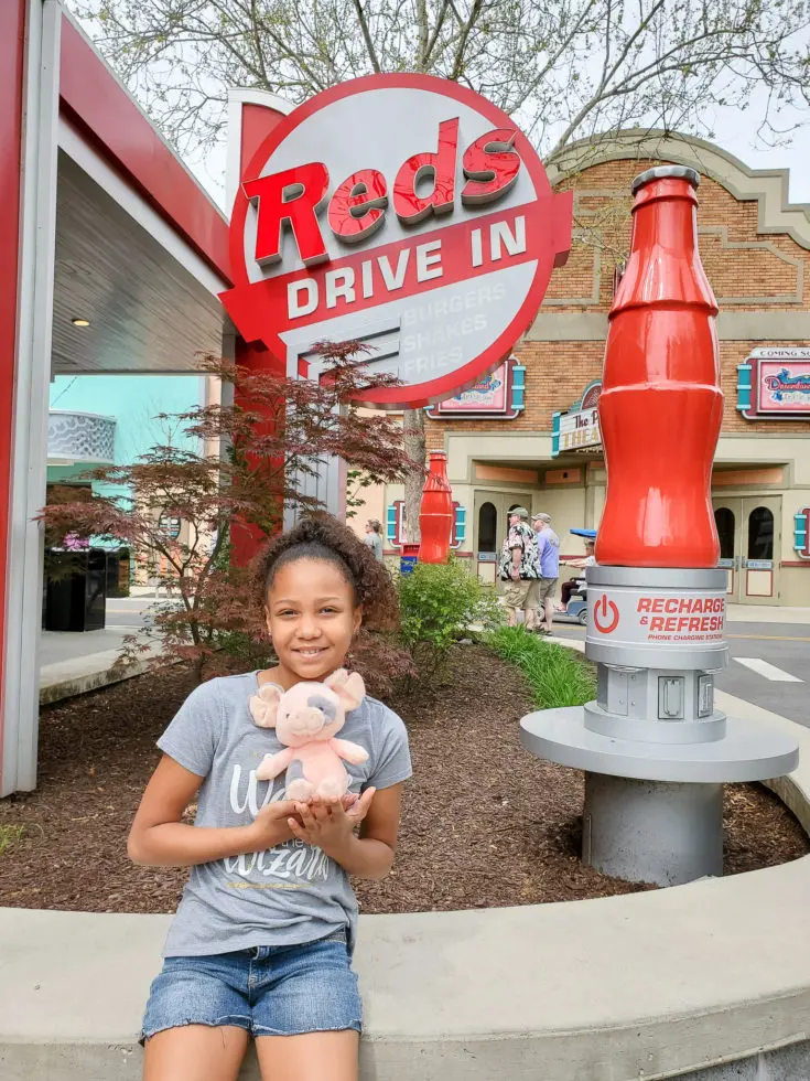 Red's Drive In Dollywood. My family spent the day playing and eating at the Dollywood theme park, and we are happy to report we had a blast! Read all about our trip and learn why Dollwood is a must visit destination while you are in Pigeon Forge, TN.