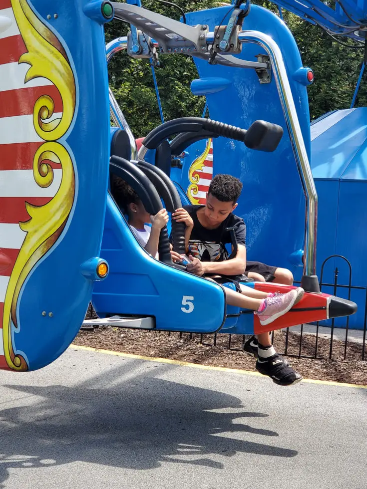 Dollywould Country Fair Ride Kids. My family spent the day playing and eating at the Dollywood theme park, and we are happy to report we had a blast! Read all about our trip and learn why Dollwood is a must visit destination while you are in Pigeon Forge, TN.