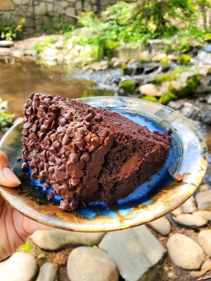 The Old Mill Pottery House Cafe & Grille Chocolate Cake. The Pottery House Cafe serves freshly made sandwiches, salads, and hearty entrees on dishes created by our potters right next door. Read my full review which includes photos of this beautiful and delicious location in Pigeon Forge, TN.