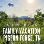 Spring Break Family Vacation Pigeon Forge, TN. Spend a week in Pigeon Forge, TN and find out exactly why my family can't wait to go back. With amazing places to eat and play such as Dollywood, Outdoor Gravity Park, The Pottery House Cafe and the Bullfish Grill. Leaving to go back home will be the hardest part of the trip. Read all about our full 5 day adventure on the blog now!