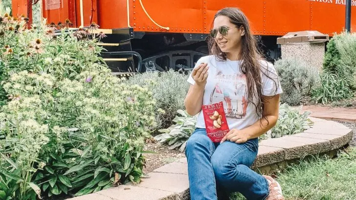 Jay Enjoying Sahale Snacks. Snack easy with Sahale snacks, they are the delicious option that fit seemlessly into your everyday lives. Sahale Snacks use unique combinations and layers of flavor with real ingredients to elevate your everyday snacking experience.