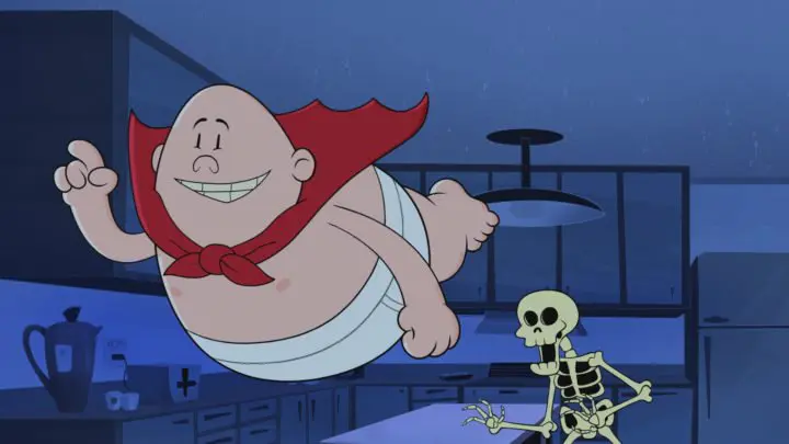 Captain Underpants The . Spooky Tales of Captain Underpants:&nbsp;Hack-A-Ween"Sneak or Snack" your way through the all-new Halloween special exclusively on Netflix October 8th! In DreamWorks&nbsp;The Spooky Tales of Captain Underpants:&nbsp;Hack-A-Ween, follow along as George and Harold team up with their friends to hack their favorite holiday.