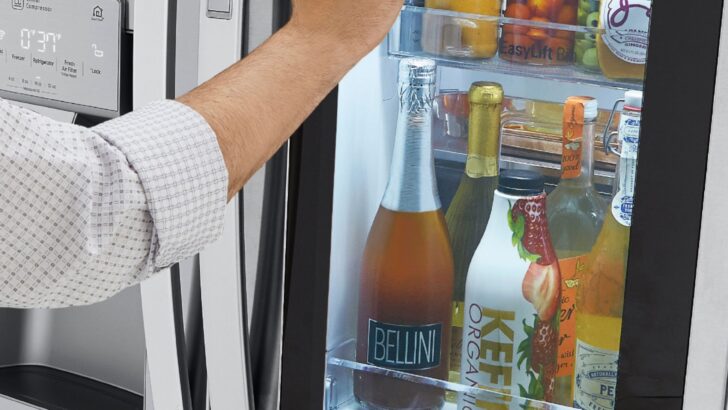 LG InstaView™ Door-in-Door® Refrigerator with Craft Ice™ InstaView Door-in-Door. LG's newest InstaView™ Door-in-Door® refrigerator with Craft Ice™ has everything you need to become the ultimate home entertainer. Purchase LG's newest refirdgerator in store or online at Best Buy.
