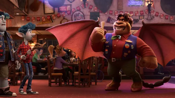 Disney and Pixar's Onward En Route. Brothers Ian and Barley seek an ancient map from the Manticore once a mighty warrior whose tavern served as a waystation for travelers embarking on epic quests. &ldquo;Onward&rdquo; opens in U.S. theaters on March 6, 2020. 