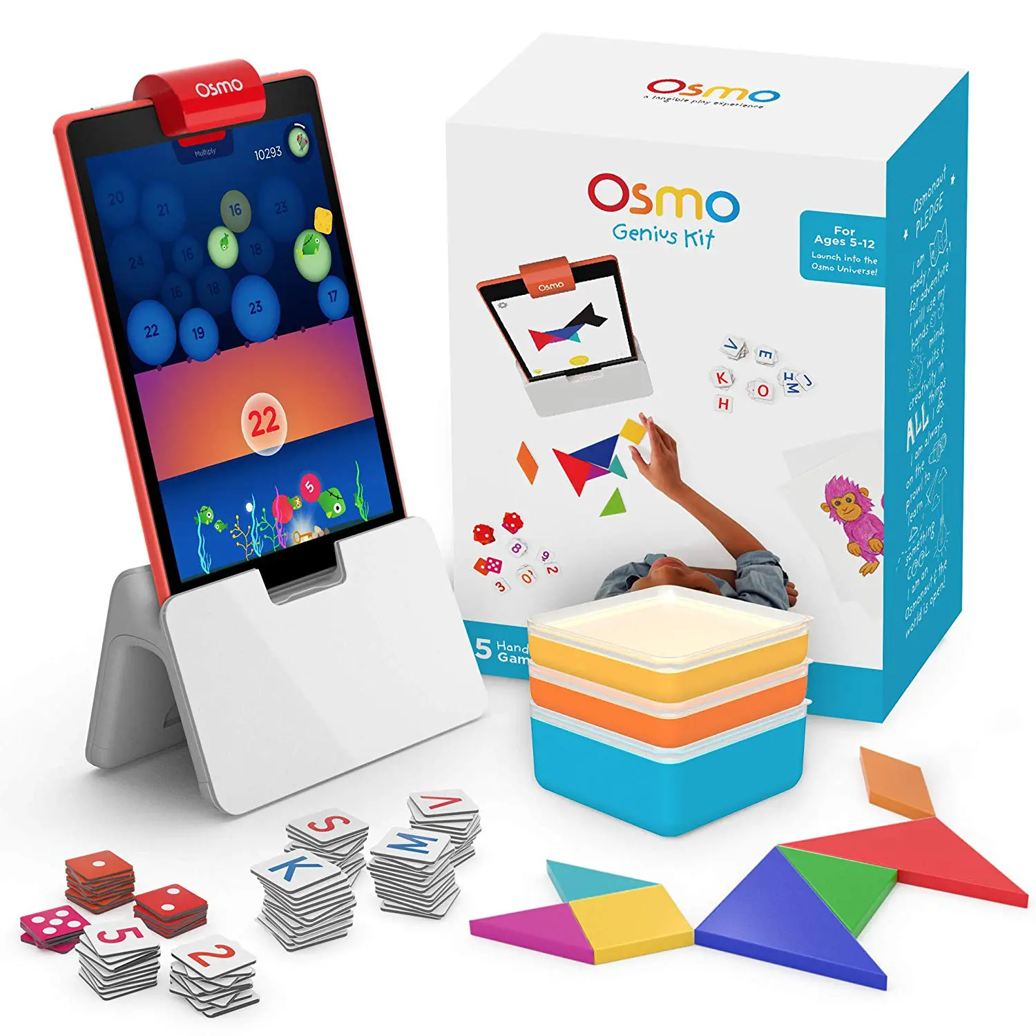 Osmo Genuis Starter Kit. A great entry to the Osmo universe, the Genius Starter Kit includes everything your kids need to experience hands-on learning and digital fun in five different ways. Jays Sweet N Sour Life 2019 Holiday Gift Guide for kids.