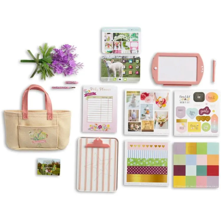 American Girl of 2019 Blaire's Accessories. Blaire has a blast designing and planning, and her accessories help keep her organized! Girls can celebrate their creativity with event-planner-extraordinaire Blaire Wilson, our 2019 Girl of the Year!