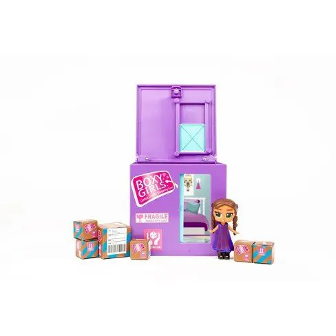 Boxy Girls Peek a Box. Boxy Girls&trade; Peek-a-Box comes in 3 different colors! Choose from Pink, Purple & Blue for your Mini Boxy Doll to unbox! Unbox 6 shipping boxes full of Couture & Luxe Fashion Finds! Unbox Clothes, Shoes, Bags & more! Jays Sweet N Sour Life 2019 Holiday Gift Guide for Kids.