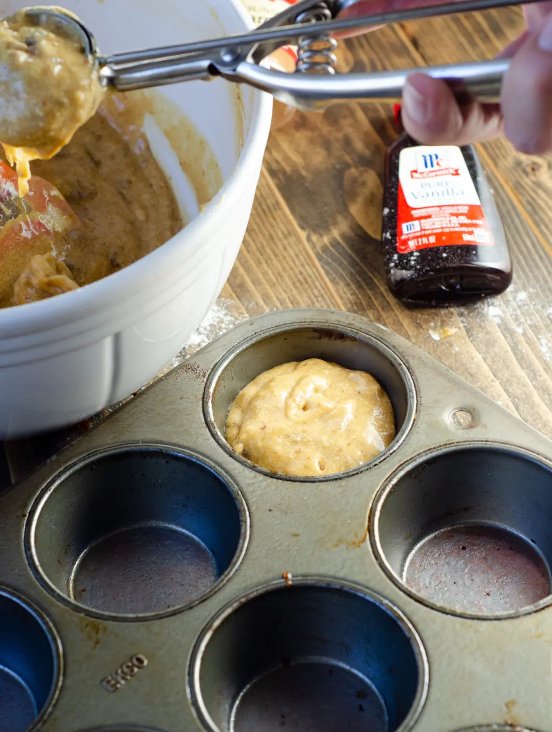 Sticky Toffee Pudding Cupcake Tin. Mix up something delicious for your family this coming up holiday. Indulge in a warm cup of my Almond Milk Butterbeer Latte with a side of Sticky Toffee Pudding.