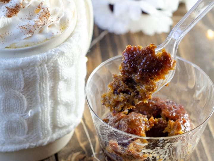 Almond Milk Butterbeer Latte with Sticky Toffee Pudding. Mix up something delicious for your family this coming up holiday. Indulge in a warm cup of my Almond Milk Butterbeer Latte with a side of Sticky Toffee Pudding.