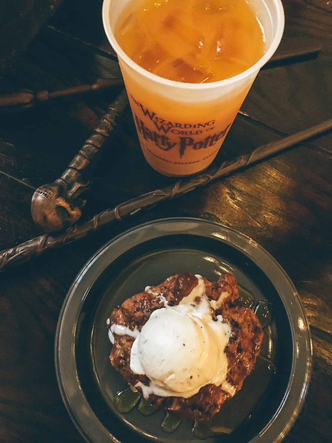 Almond Milk Butterbeer Latte. Mix up something delicious for your family this coming up holiday. Indulge in a warm cup of my Almond Milk Butterbeer Latte with a side of Sticky Toffee Pudding.
