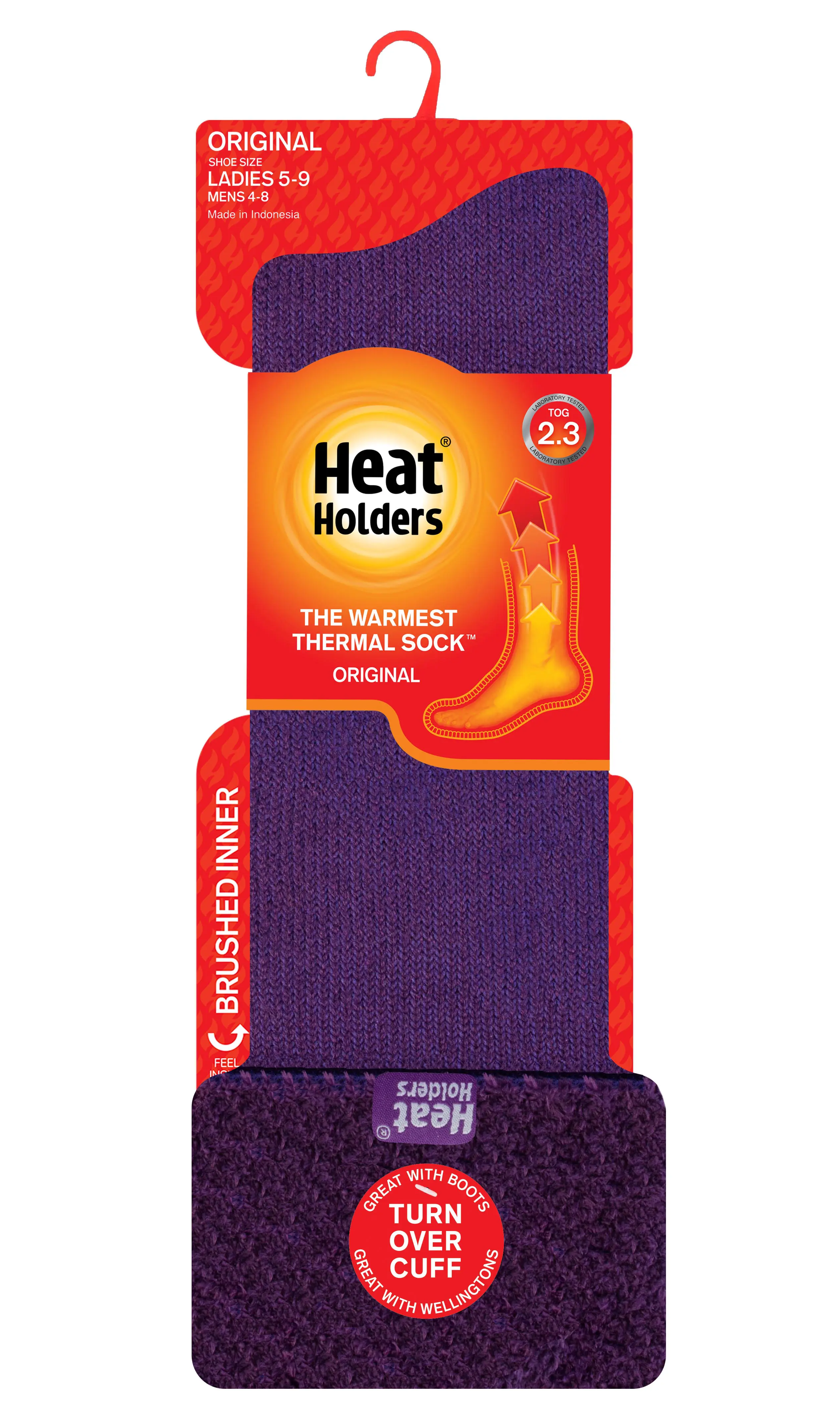 Heat Holders Women's Wellington Boot Socks. With a soft and cute fold-over decorative cuff, this pair of extra long Women's (Ladies) Heat Holders&reg; thermal socks will add an element of style to Wellingtons - or any long boot! All the same warmth as the original Heat Holders&reg; Crew sock, but in an extra long leg length, plus elasticated foot & ankle support. Jays Sweet N Sour Life 2019 Holiday Gift Guide for Mom.