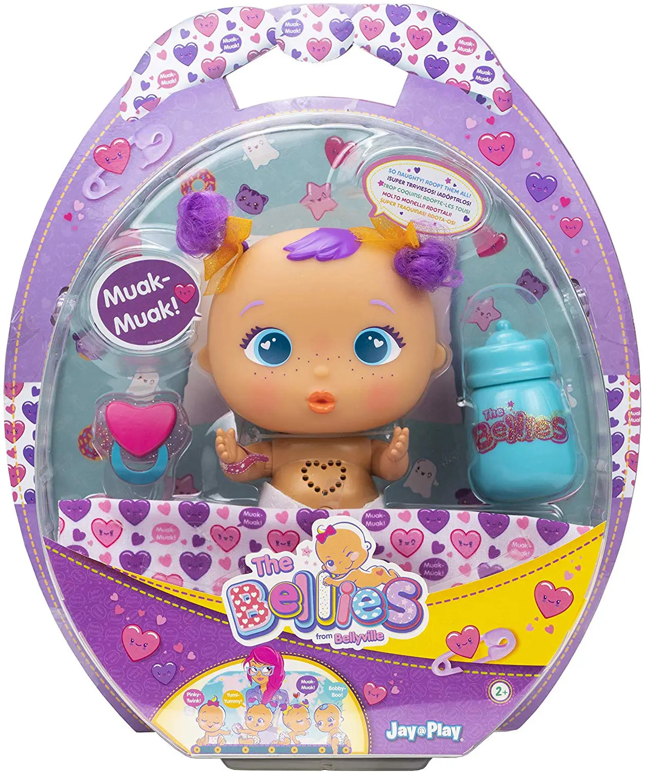 The Bellies from Bellyville. The Bellies are the most unruly, naughty and funny interactive dolls, and they&rsquo;re ready to adopt now! Each Belly has its own personality, but if there is something they all have in common it is their antics. Jays Sweet N Sour Life 2019 Holiday Gift Guide for Kids.