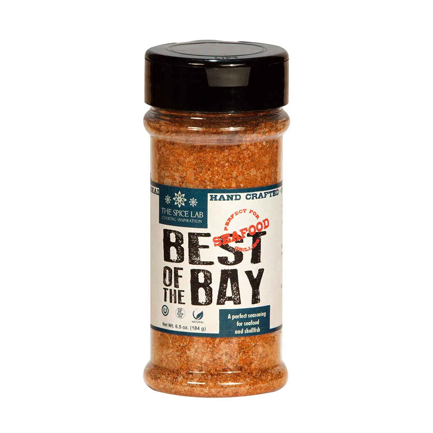 Best of the Bay Seafood Seasoning Rub Blend The Spice Lab. This rub is carefully blended to enhance the flavor of your favorite sea food and fresh water fish. An excellent spice mix to use on grilled or baked salmon, scrumptious shrimp kebobs or even as a secret ingredient in crab cakes. Try as a tasty seasoning for trout, catfish or perch.