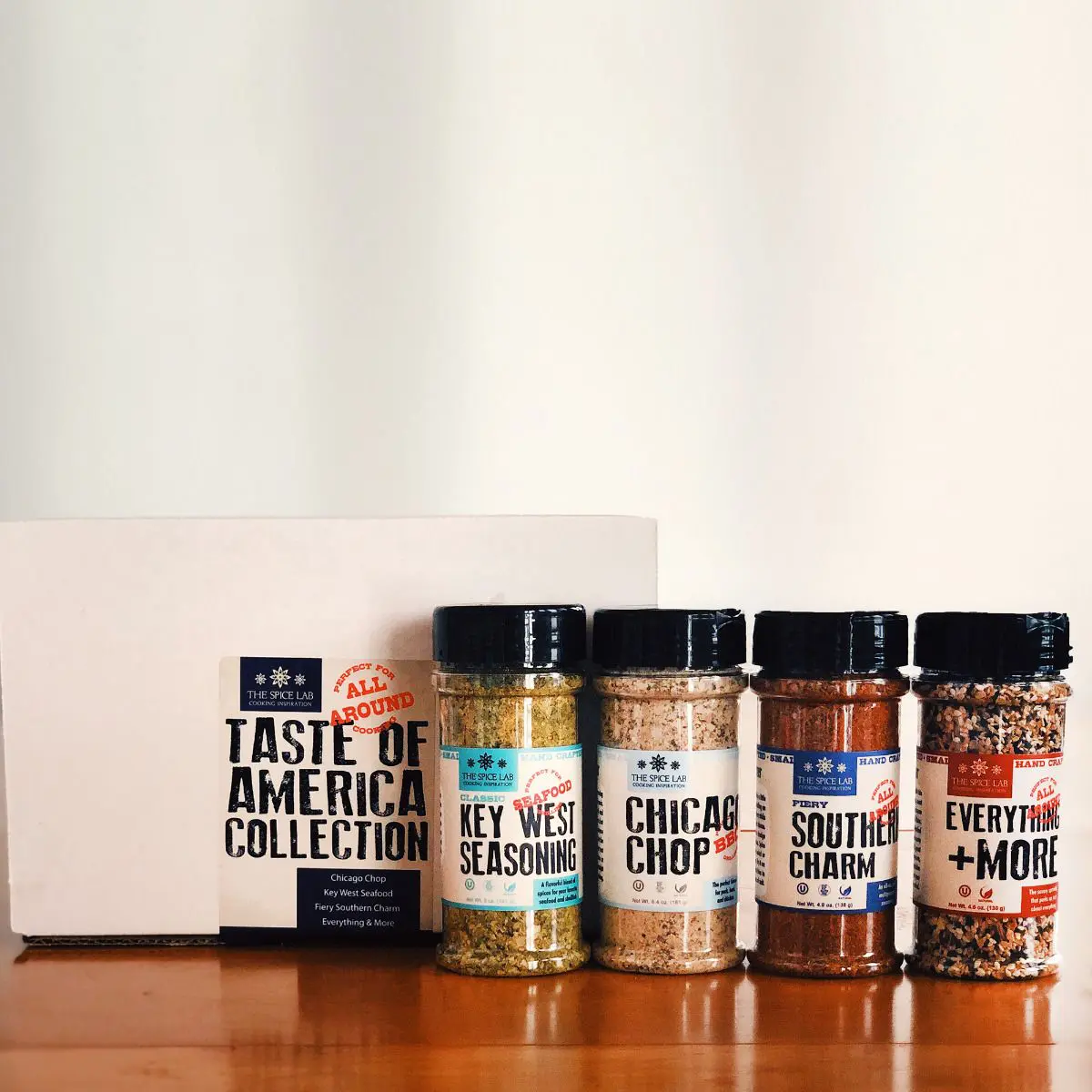 The Spice Lab Taste of America Spices and Seasonings Set
