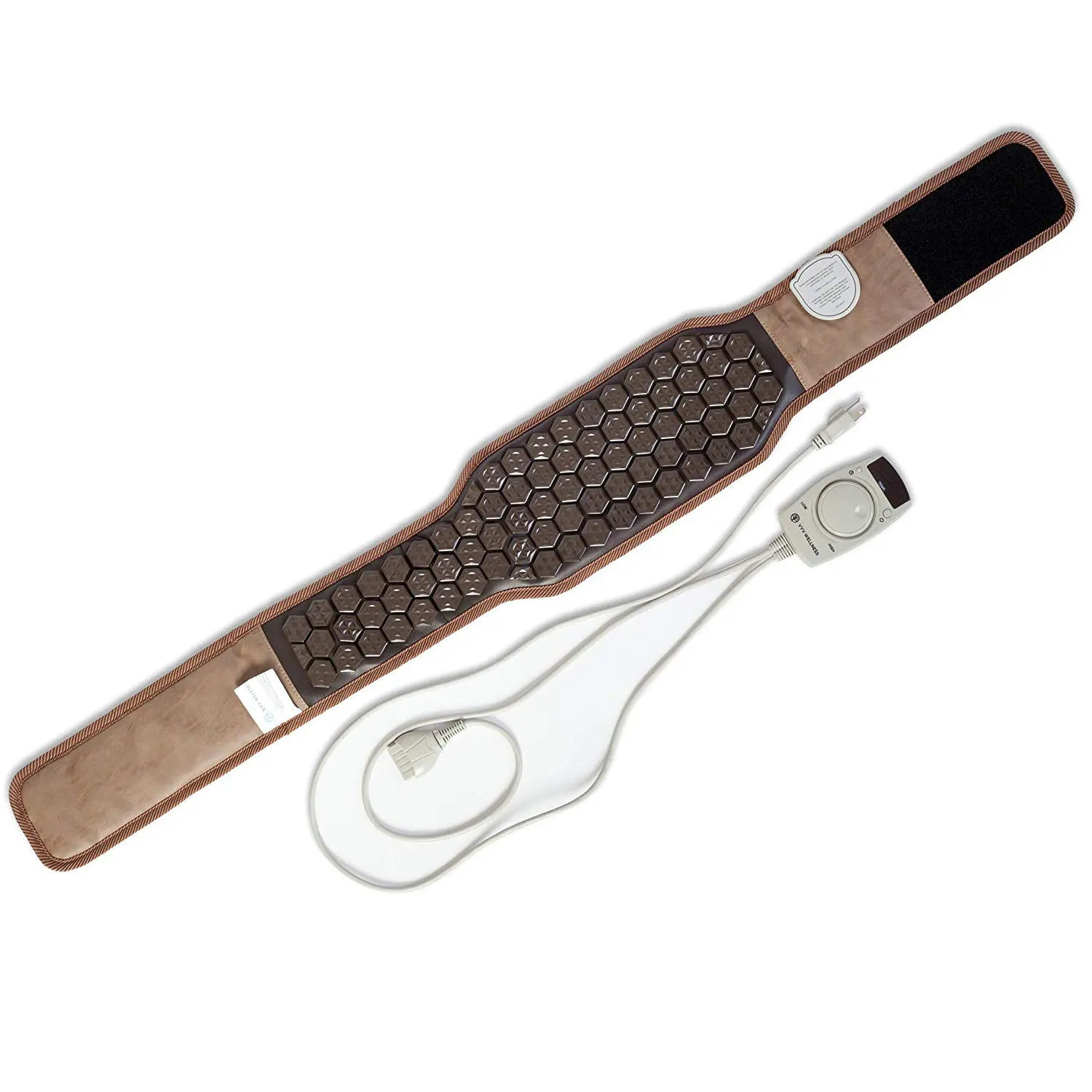VYV Wellness Deluxe Infrared Tourmaline Stone Heating Therapy Belt and Travel Bag. The elements in the ceramics of your vyv wellness device are a gift from the heavens. Literally. When a star dies, it really goes out with a bang. the explosion of the star releases unfathomable amounts of energy - enough energy to actually create elements. over billions of years and across countless light years