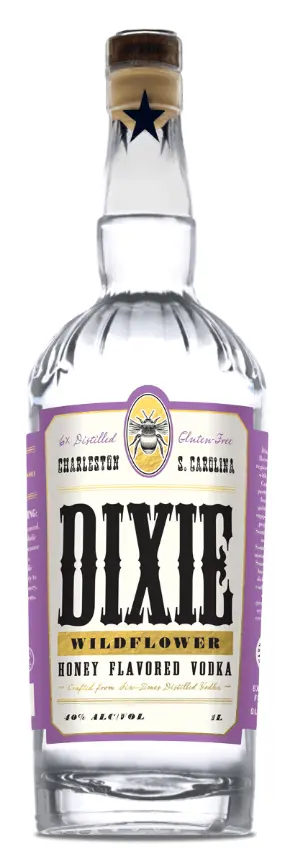 Dixie Wildflower flavored vodka is a regional collaboration with Savannah Bee Company, with a portion of proceeds from each bottle going to nonprofits supporting honeybee populations in the Southeast.