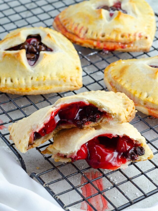 Chocolate Cherry Hand Pies