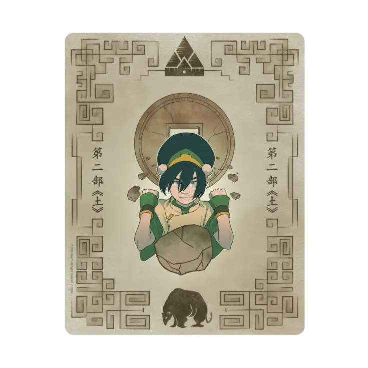 Avatar The Last Airbender Toph. Nickelodeon’s critically-acclaimed, Emmy® award-winning series receives the SteelBook® treatment as Avatar: The Last Airbender – The Complete Series Blu-ray 15th Anniversary Limited Edition Steelbook Collection arrives on February 18, 2020.