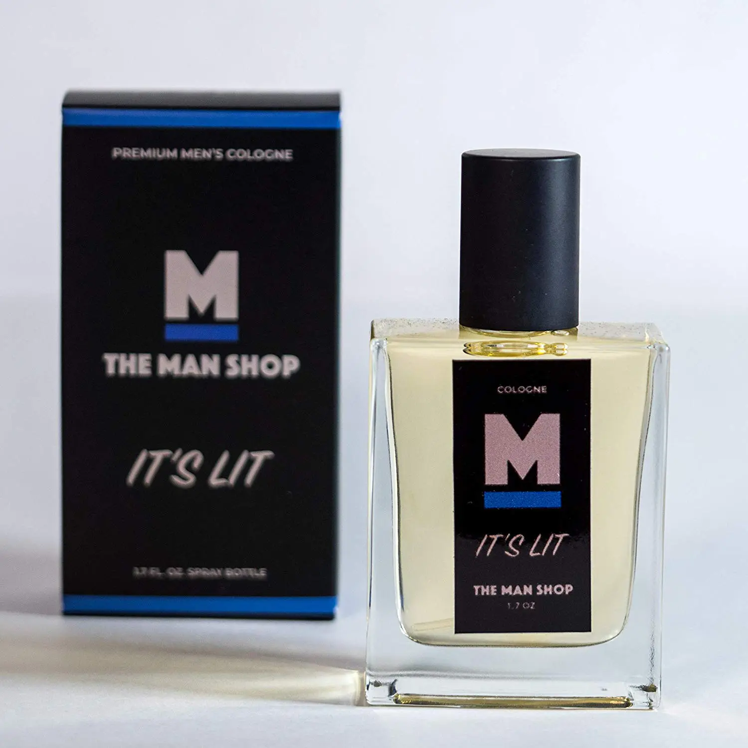 It's Lit The Man Shop. The It's Lit scent is about confidence. It's a cooling scent that says, hey, I'm ready. With notes of Coolwater, Geranium, Cedar, and Amber, it's a masculine scent that you would wear after the gym, to the beach, or anywhere you're going to Show Up. 2020 Valentine's Day Gift Guide from Jays Sweet N Sour Life Blog.