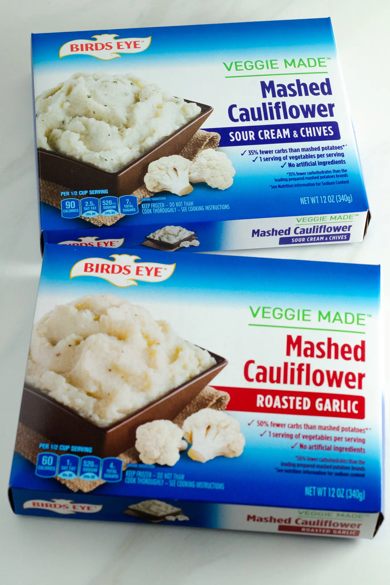 Birds Eye Mashed Cauliflower. March is National Frozen Food Month and what better way to celebrate it by shopping for your favorite frozen food brands at your local Harris Teeter. Grab this and other wonderful frozen food products in the freezer asile.