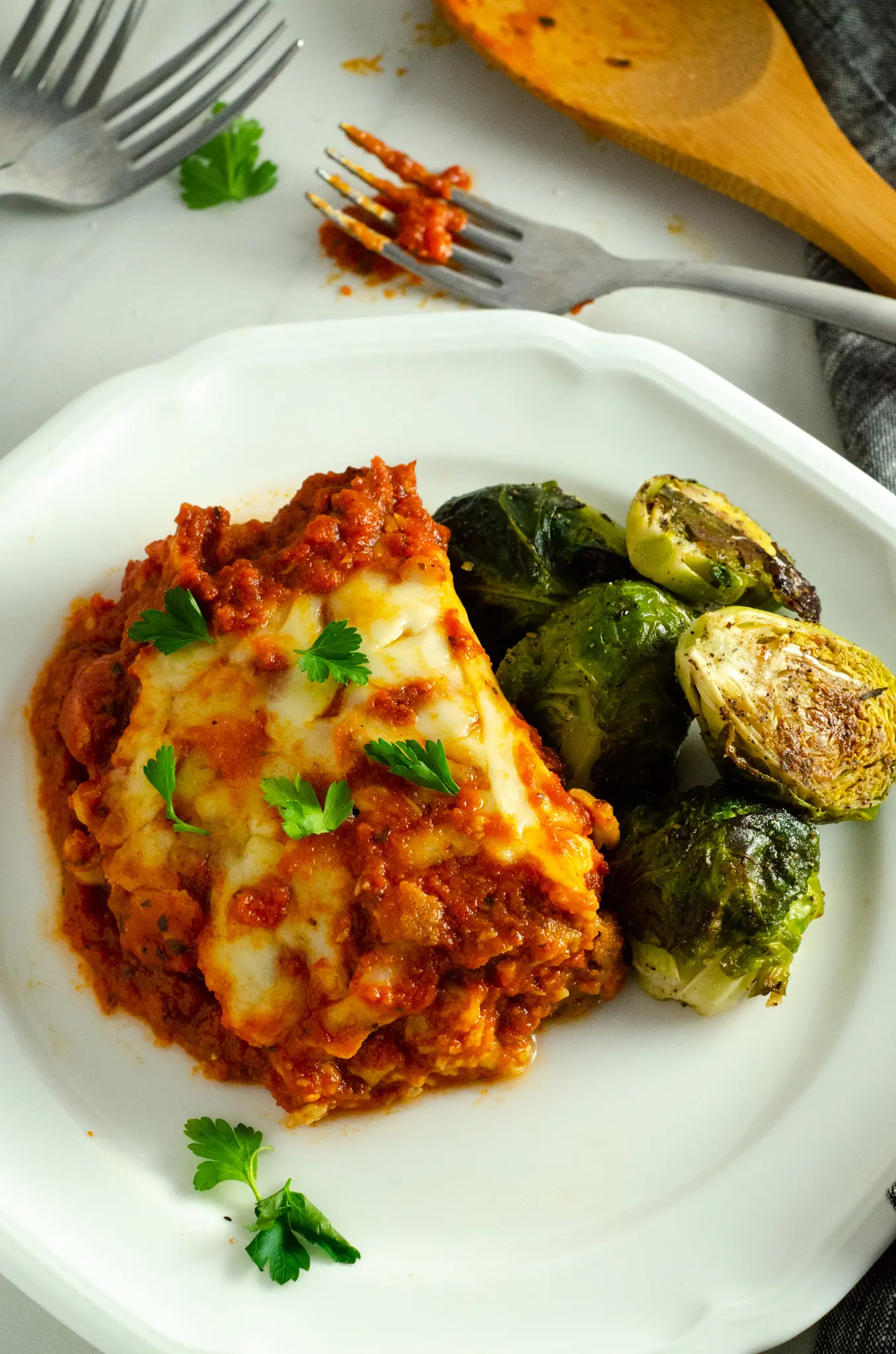 Michael Angelo's Eggplant Lasnga. March is National Frozen Food Month and what better way to celebrate it by shopping for your favorite frozen food brands at your local Harris Teeter. Grab this and other wonderful frozen food products in the freezer asile.