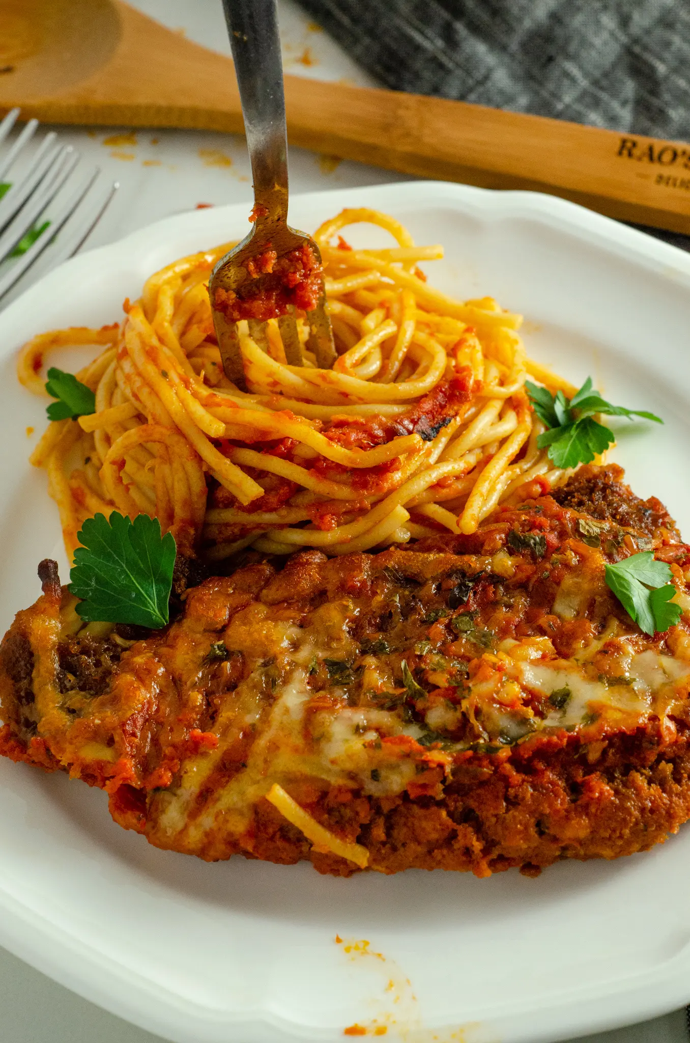 Rao's Chicken Parmesan. March is National Frozen Food Month and what better way to celebrate it by shopping for your favorite frozen food brands at your local Harris Teeter. Grab this and other wonderful frozen food products in the freezer asile.