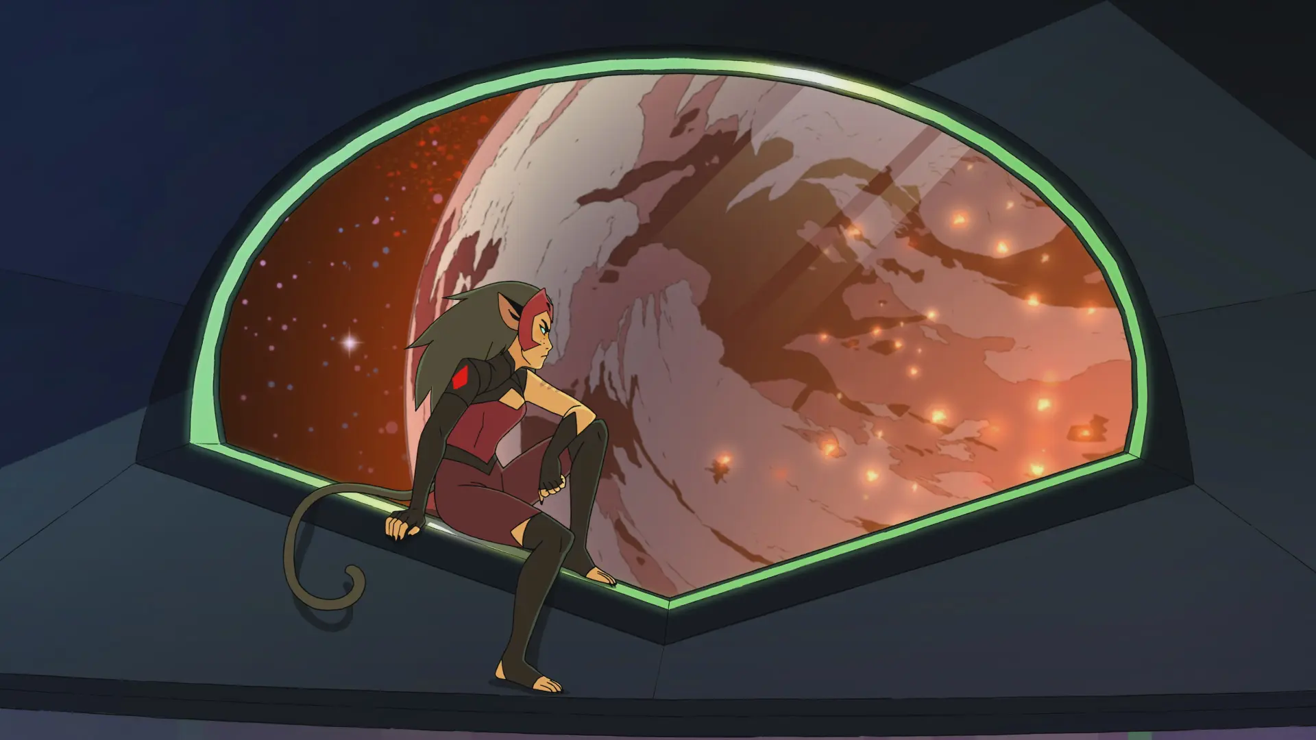 She-Ra and the Princesses of Power Final Season Window. In season 5, the ruthless Horde Prime has arrived and without the Sword of Protection and She-Ra, the Rebellion are facing their toughest challenge yet. Available on Netflix May 8th, 2020.