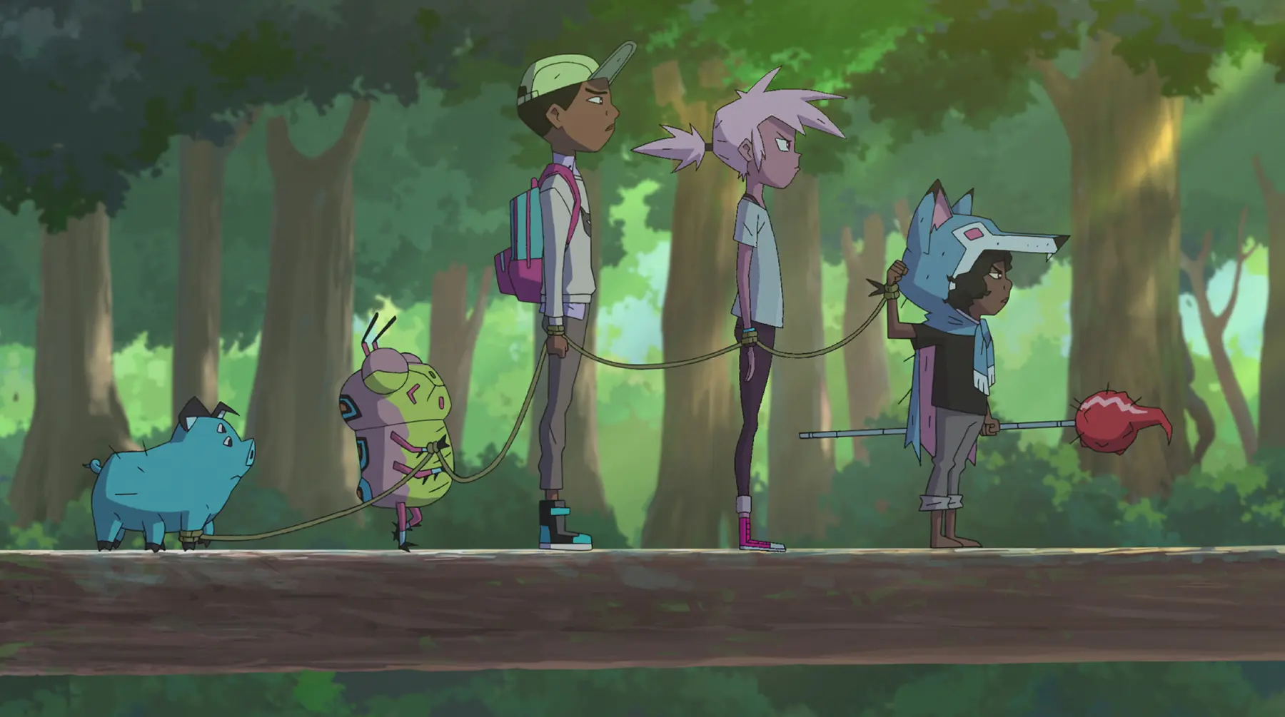 Kipo THE PACK. DreamWorks Kipo and The Age of Wonderbeasts will return to Netflix June 12, for a second season filled with adventures through the whimsical, weird post-apocalyptic world of Las Vistas.