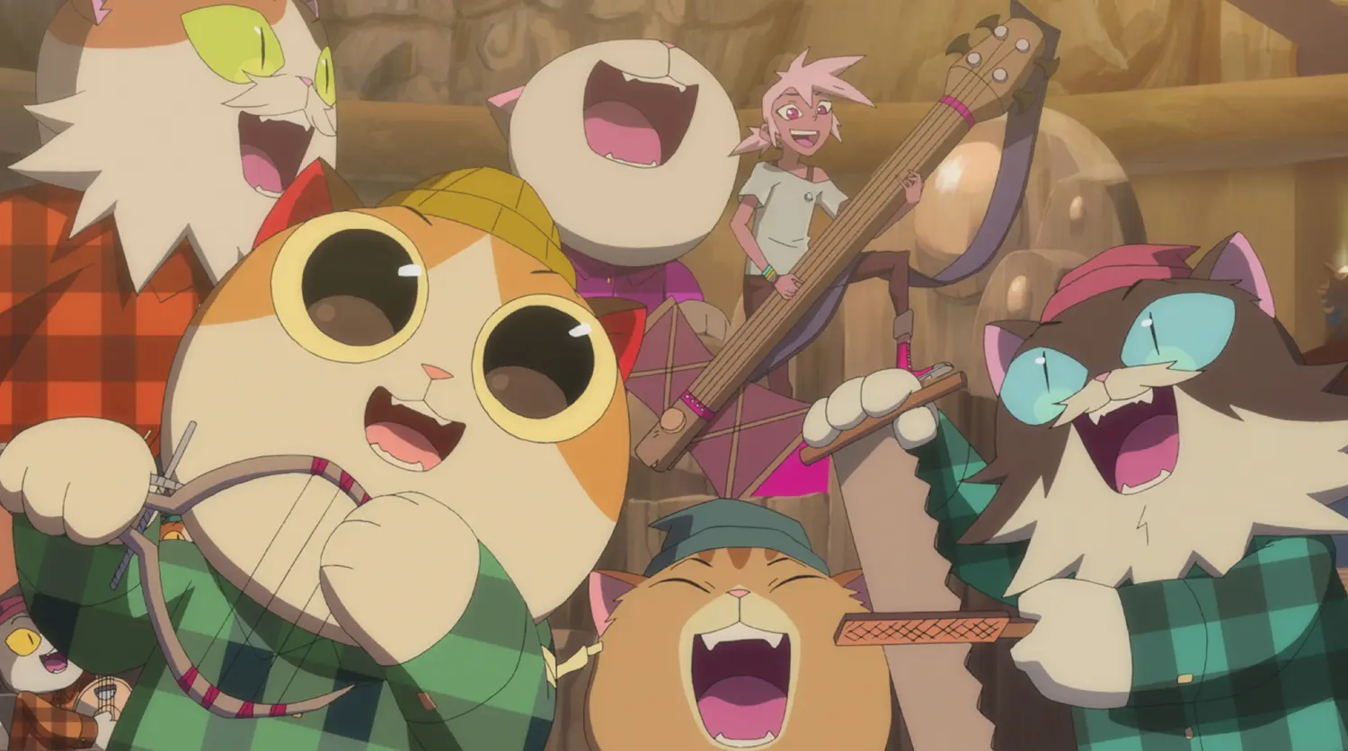 Kipo TIMBERCATS SING. DreamWorks Kipo and The Age of Wonderbeasts will return to Netflix June 12, for a second season filled with adventures through the whimsical, weird post-apocalyptic world of Las Vistas.