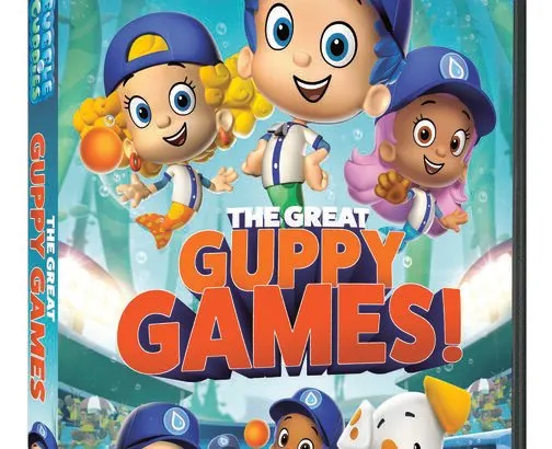 The Bubble Guppies are swimming back onto DVD for a fin-tastic collection in&nbsp;Bubble Guppies: The Great Guppy Games! Arriving on DVD May 12, 2020, preschoolers can dive into lots of fun and games with their favorite Guppies.