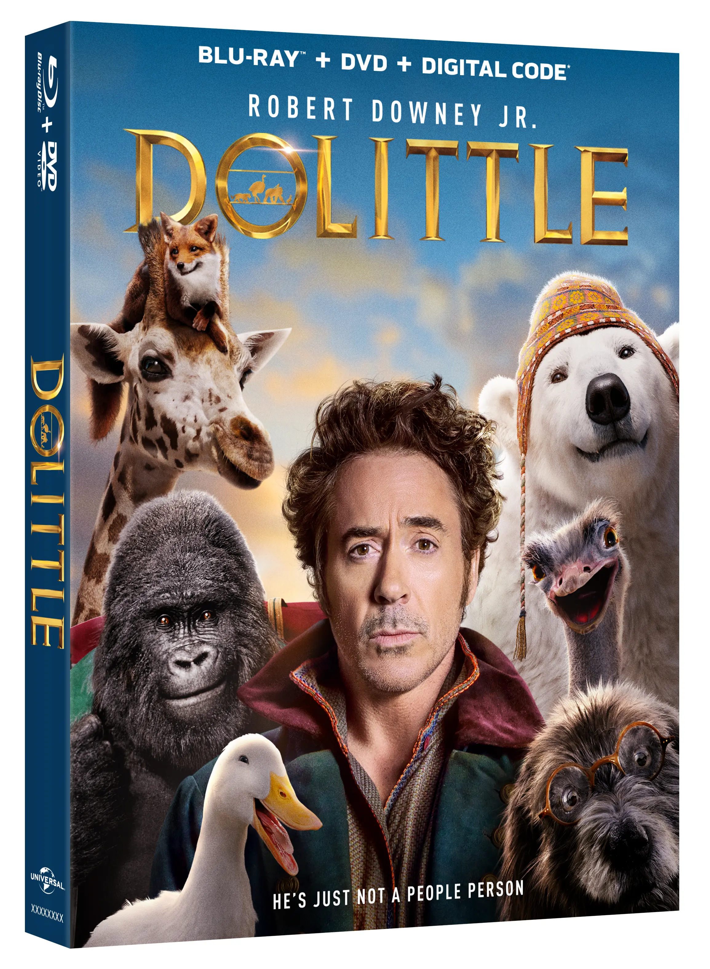 Own the movie all the animals are talking about and go an epic journey with a hilarious always cold bear, an anxious gorilla, a lovable giraffe, a ferocious tiger, and more! Dolittle available&nbsp;on 4K Ultra HD&trade;, Blu-ray&trade;, DVD and On Demand TODAY!