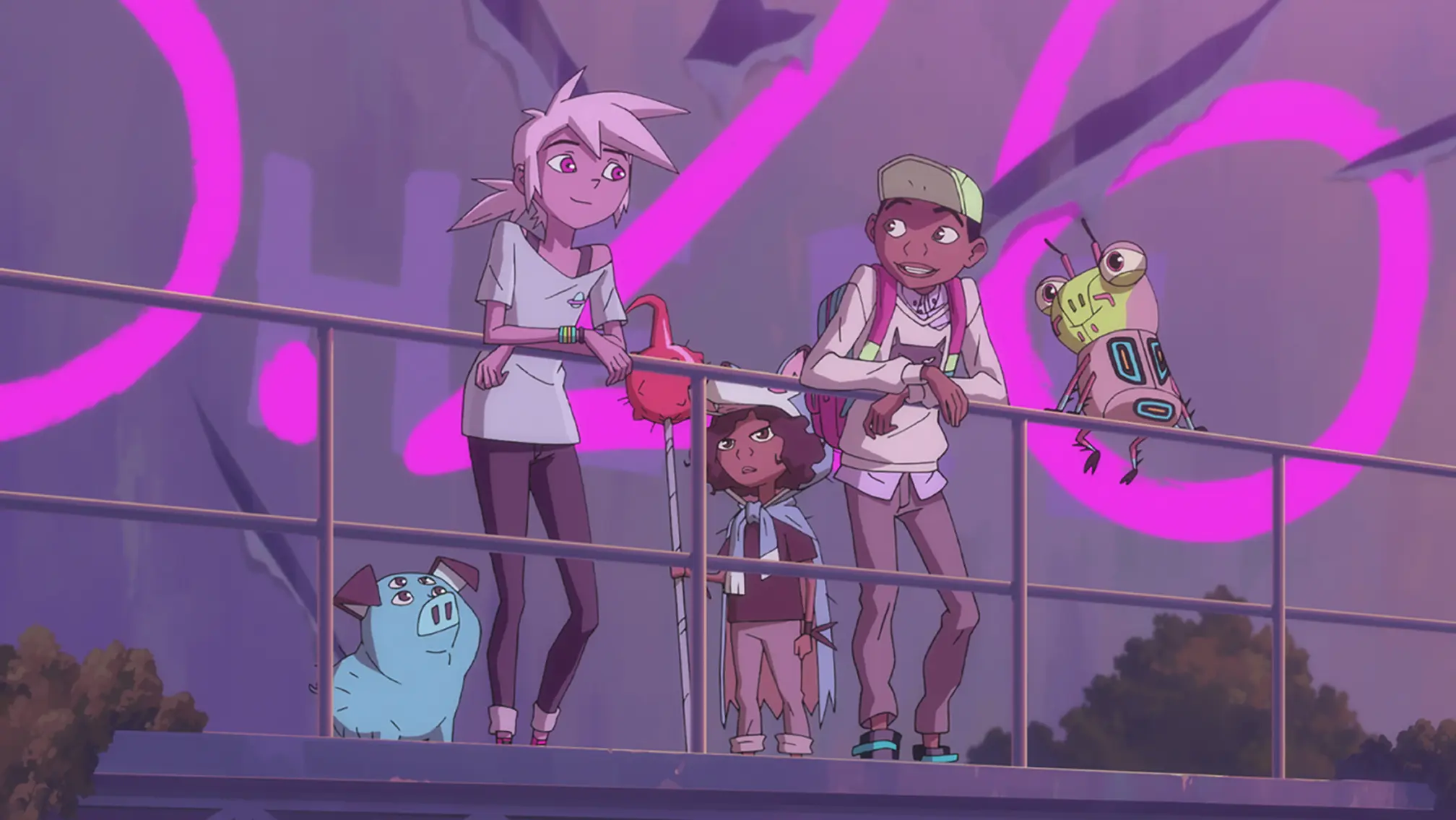 Kipo MANDU KIPO WOLF BENSON DAVE. DreamWorks Kipo and The Age of Wonderbeasts will return to Netflix June 12, for a second season filled with adventures through the whimsical, weird post-apocalyptic world of Las Vistas.