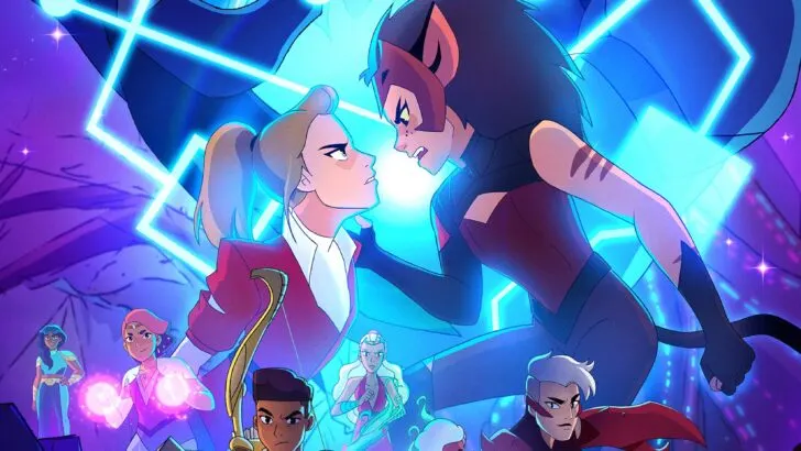 She Ra Season 5 Poster. In season 5, the ruthless Horde Prime has arrived and without the Sword of Protection and She-Ra, the Rebellion are facing their toughest challenge yet. Available on Netflix May 8th, 2020.