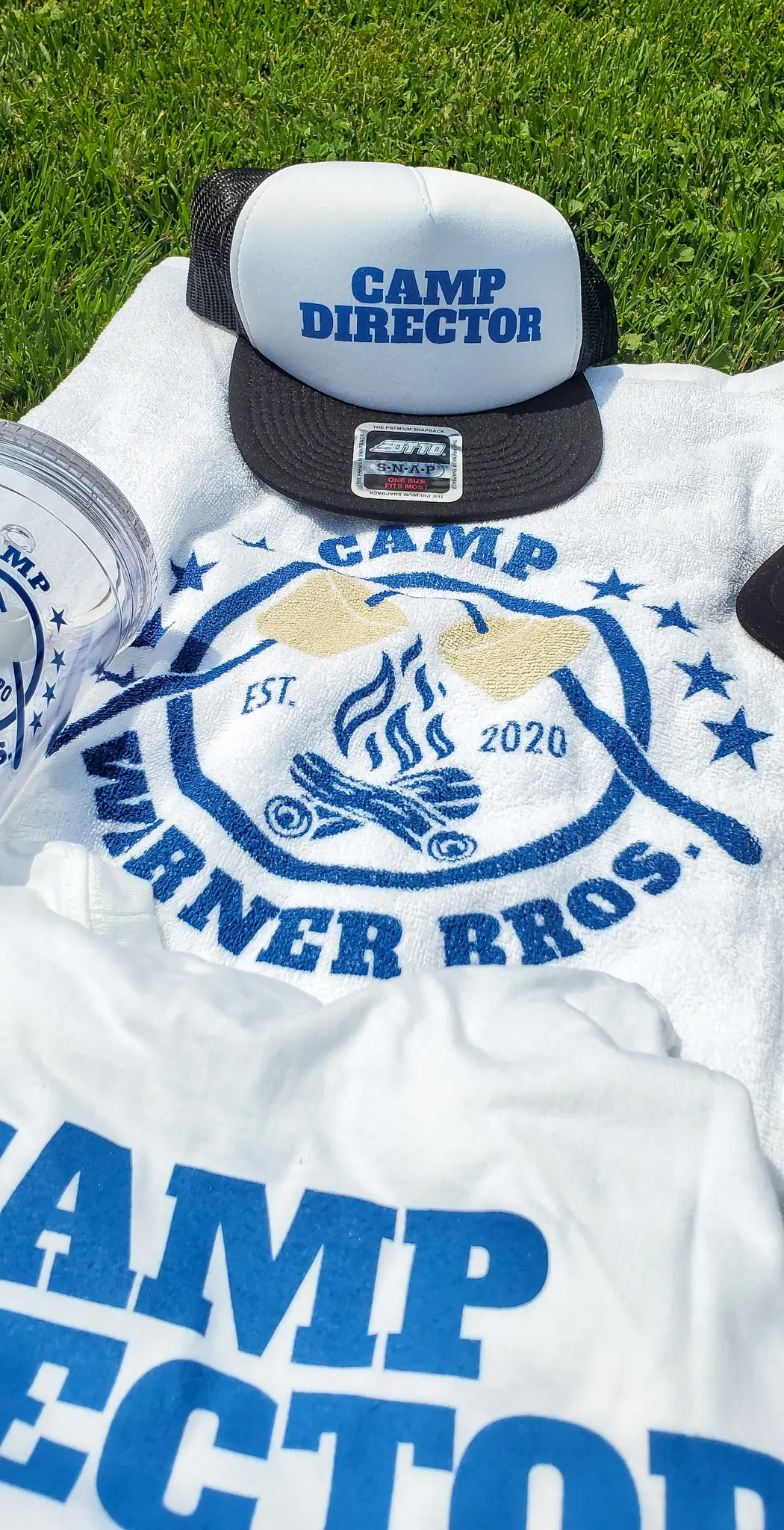 Camp Warner Bros. Acceptance Package Camp Director. Join us as we adventure through 8 weeks of Virtual Camp Warner Bros. Each week will feature a new fun family friendly activity and a Warner Bros. Show or Movie.