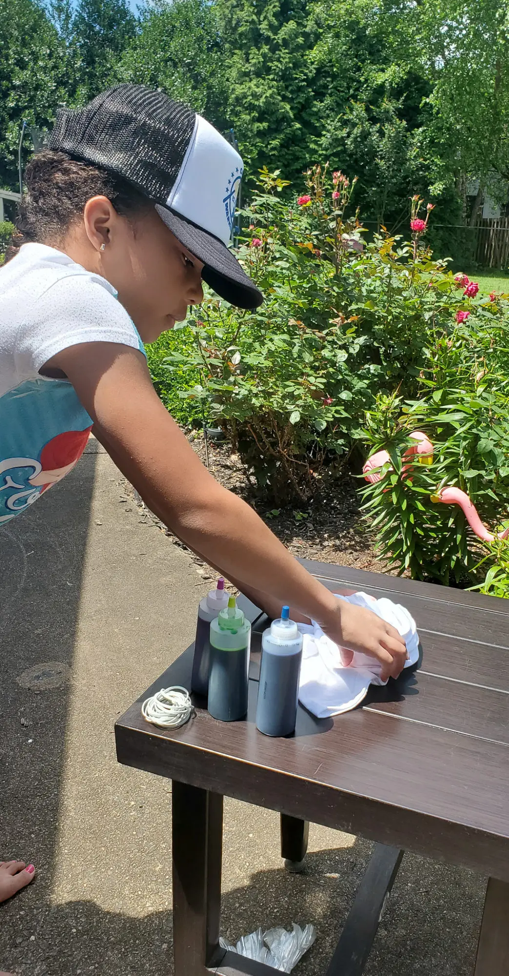 Camper Warner Bros. Tie-Dye Camper Shirts Step 3. Join us as we adventure through 8 weeks of Virtual Camp Warner Bros. Each week will feature a new fun family friendly activity and a Warner Bros. Show or Movie. This week featured a Camper Shirt Tie-Dye activity.