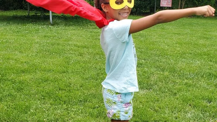 Virtual Super Hero Training Fly. Join us as we adventure through 8 weeks of Virtual Camp Warner Bros. Each week will feature a new fun family friendly activity and a Warner Bros. Show or Movie. This week featured a Virtual Super Hero Training.