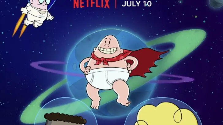 Blast Into Space with an All-New Special Season of DreamWorks&nbsp;The Epic Tales of Captain Underpants in Space!&nbsp;Coming to Netflix on July 10.