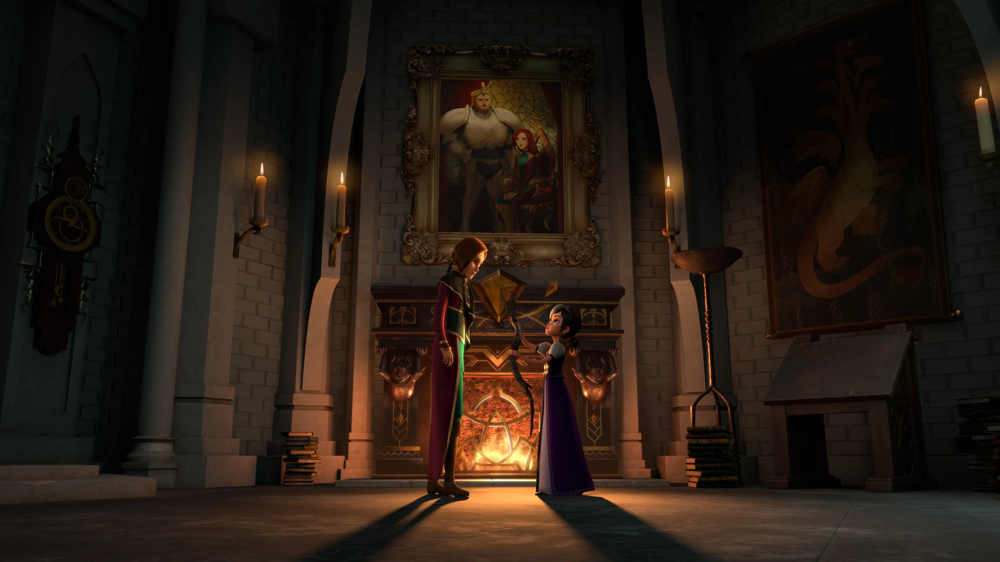 DreamWorks Wizards: Tales of Arcadia Morgana and Claire. Join our favorite supernatural heroes on a time-bending adventure to medieval Camelot. The magic continues the final chapter of the Tales of Arcadia saga, Wizards! Coming to Netflix August 7, 2020.