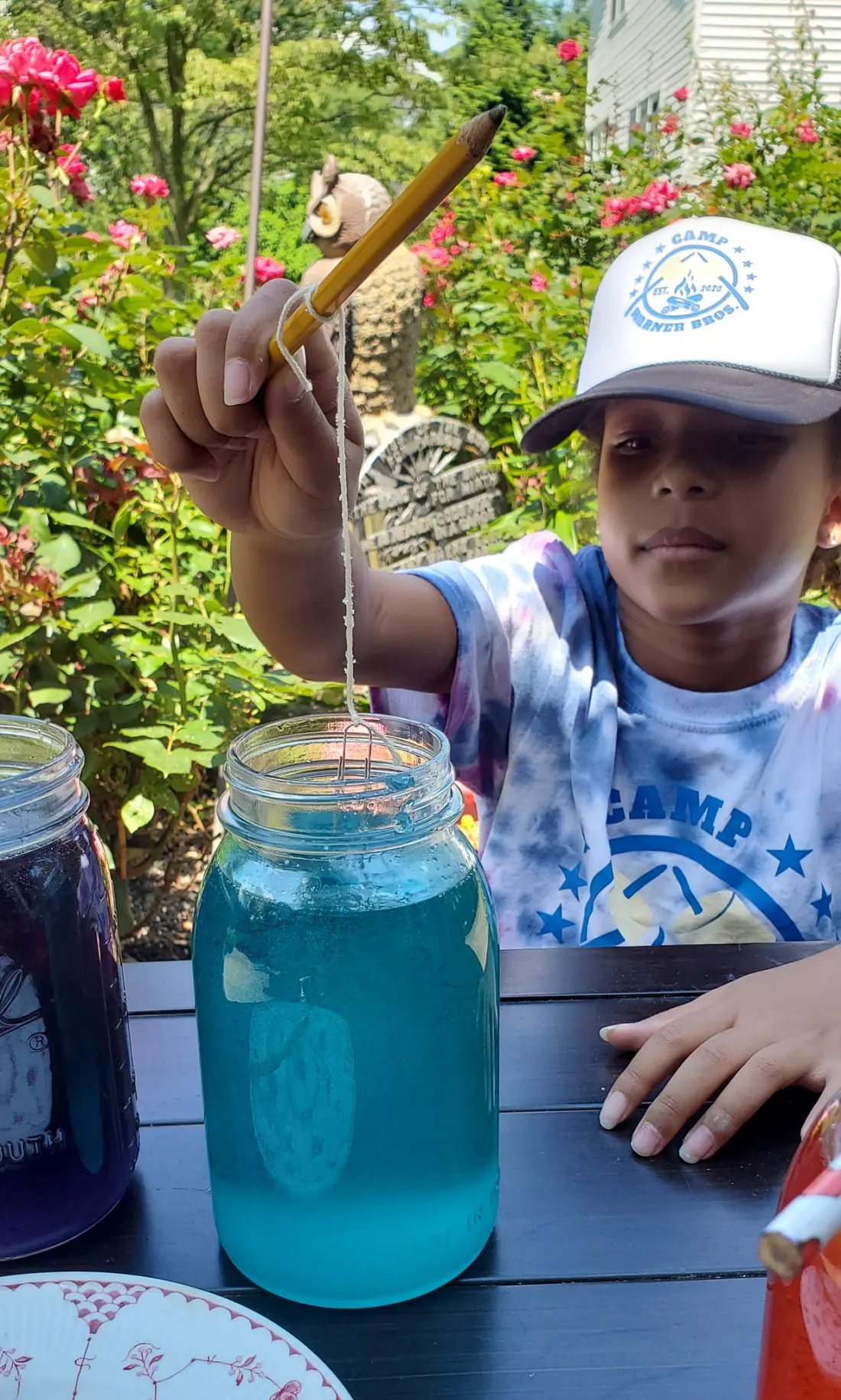Crystal Gem Candy Inserting String. Grow your very own Crystal Gem Candy at home! Inspired by Stephen Universe Crystal Gem's a sugary treat that doubles as a science experiment, you can create and watch your very own candy gems grow day by day.