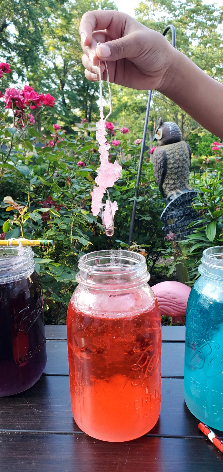 Crystal Gem Candy Red. Grow your very own Crystal Gem Candy at home! Inspired by Stephen Universe Crystal Gem's a sugary treat that doubles as a science experiment, you can create and watch your very own candy gems grow day by day.