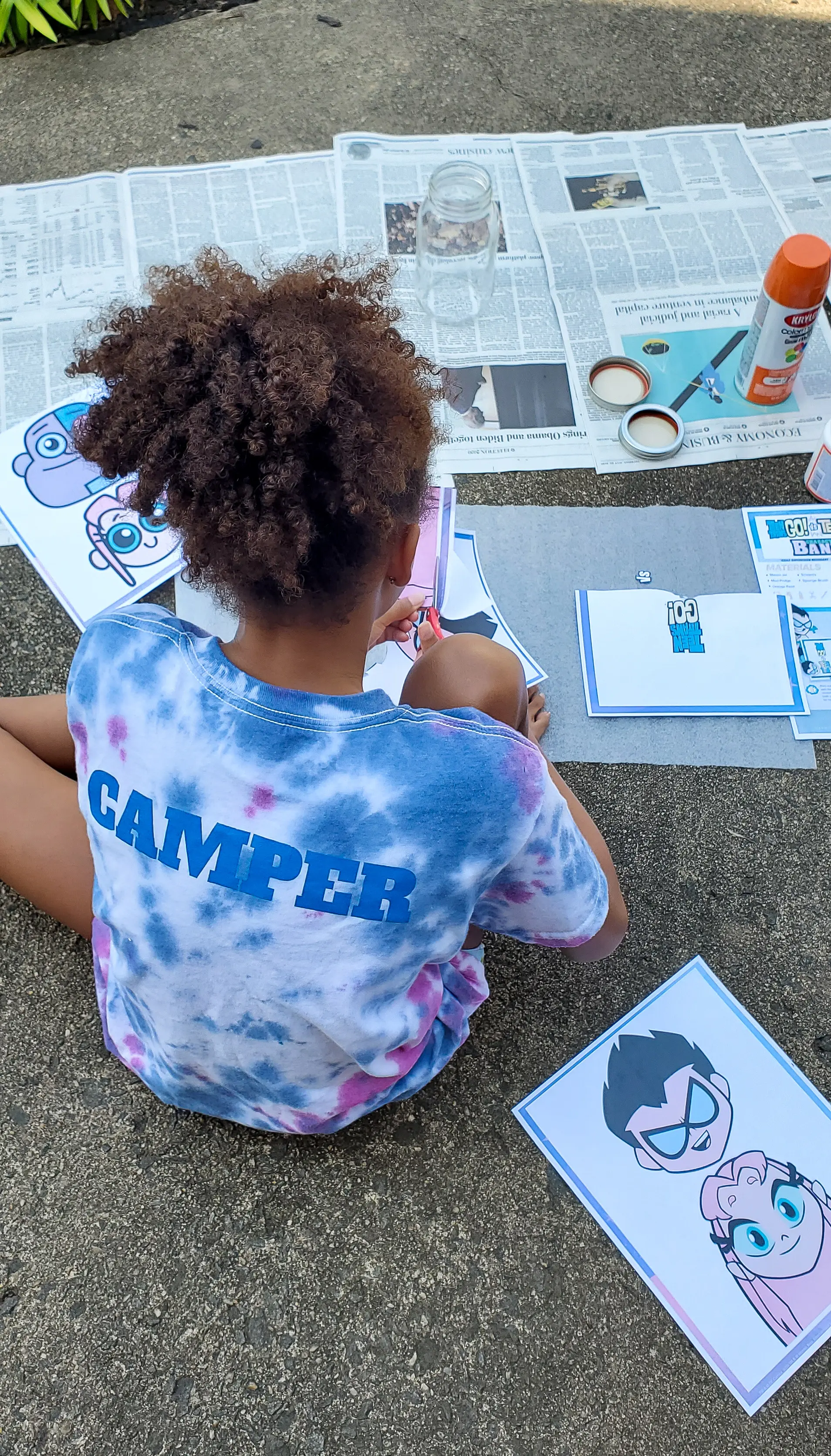Teen Titans Go!&nbsp;Character Banks Esuun Starting. It&rsquo;s week 5 at Camp Warner Bros.! It's time to get crafty with this week's activity Teen Titans Go! Vs. Teen Titans Character Banks. Grab your printables on my blog, along with some more supplies to create your very own Teen Titans Go! vs Teen Titans Character Banks.