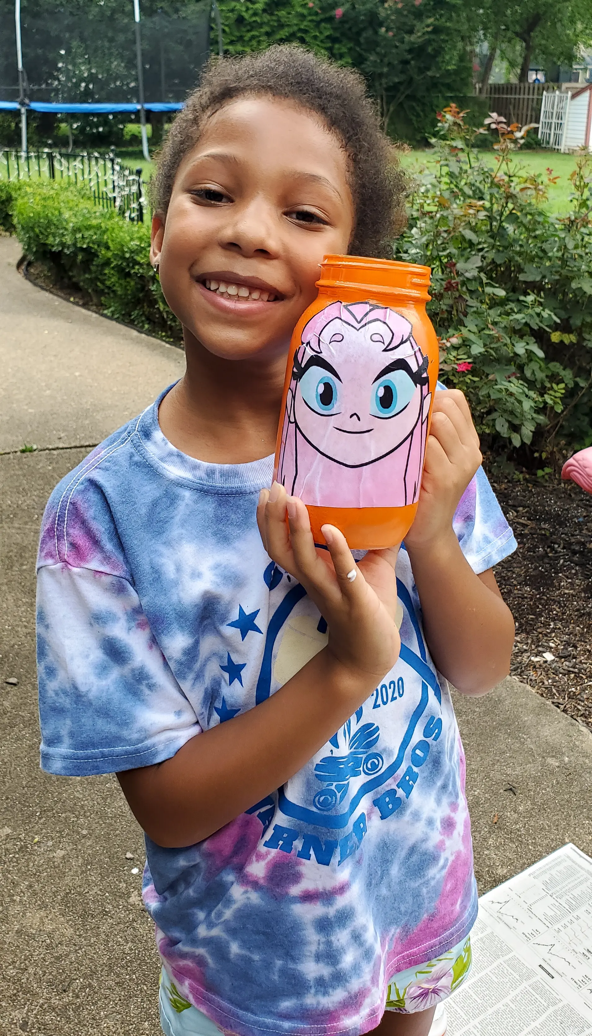 . Teen Titans Go!&nbsp;Character Banks Starfire EsuunIt&rsquo;s week 5 at Camp Warner Bros.! It's time to get crafty with this week's activity Teen Titans Go! Vs. Teen Titans Character Banks. Grab your printables on my blog, along with some more supplies to create your very own Teen Titans Go! vs Teen Titans Character Banks.