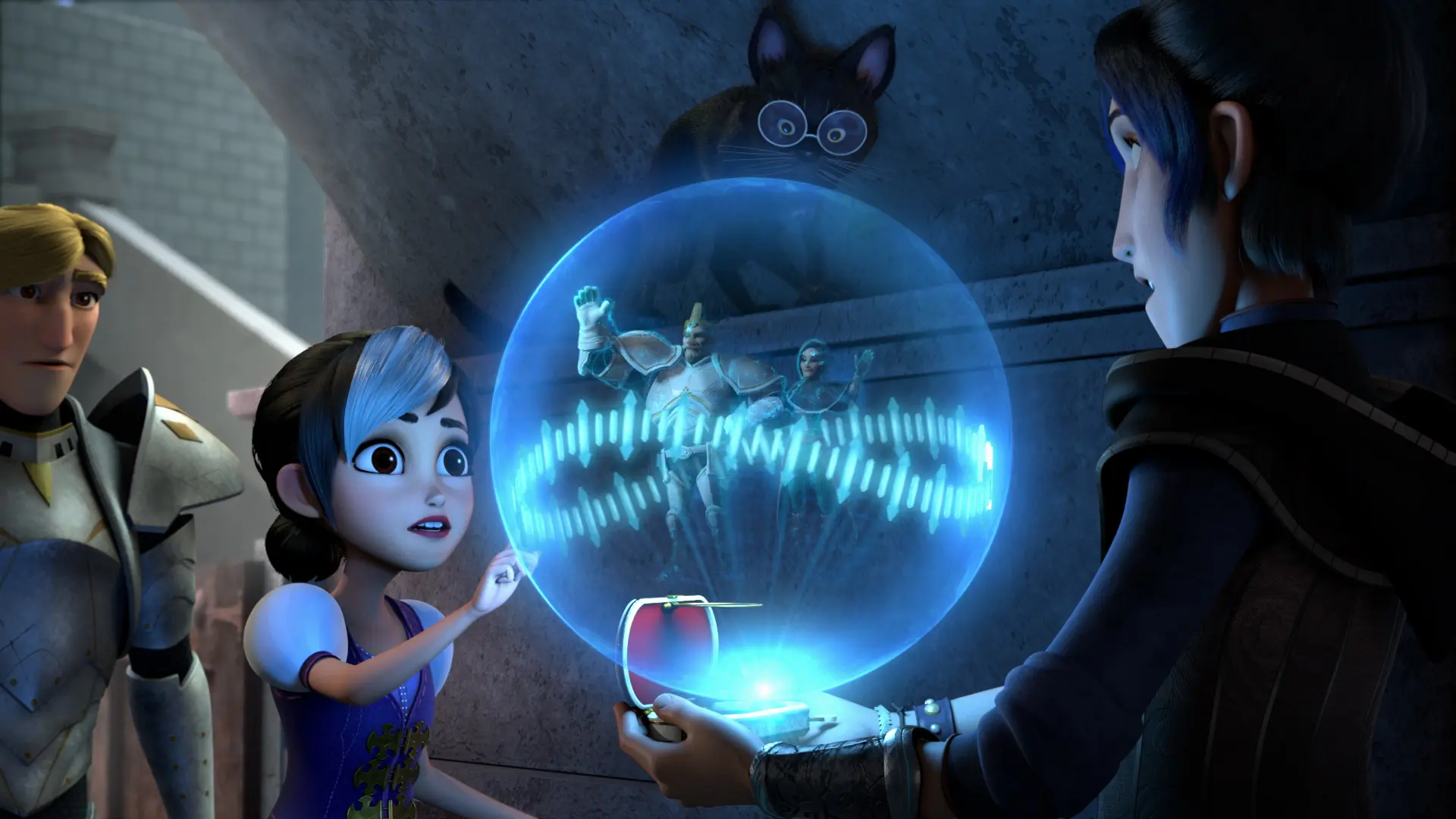 DreamWorks Wizards: Tales of Arcadia 9 Claire and Douxie. Join our favorite supernatural heroes on a time-bending adventure to medieval Camelot. The magic continues the final chapter of the Tales of Arcadia saga, Wizards! Coming to Netflix August 7, 2020.