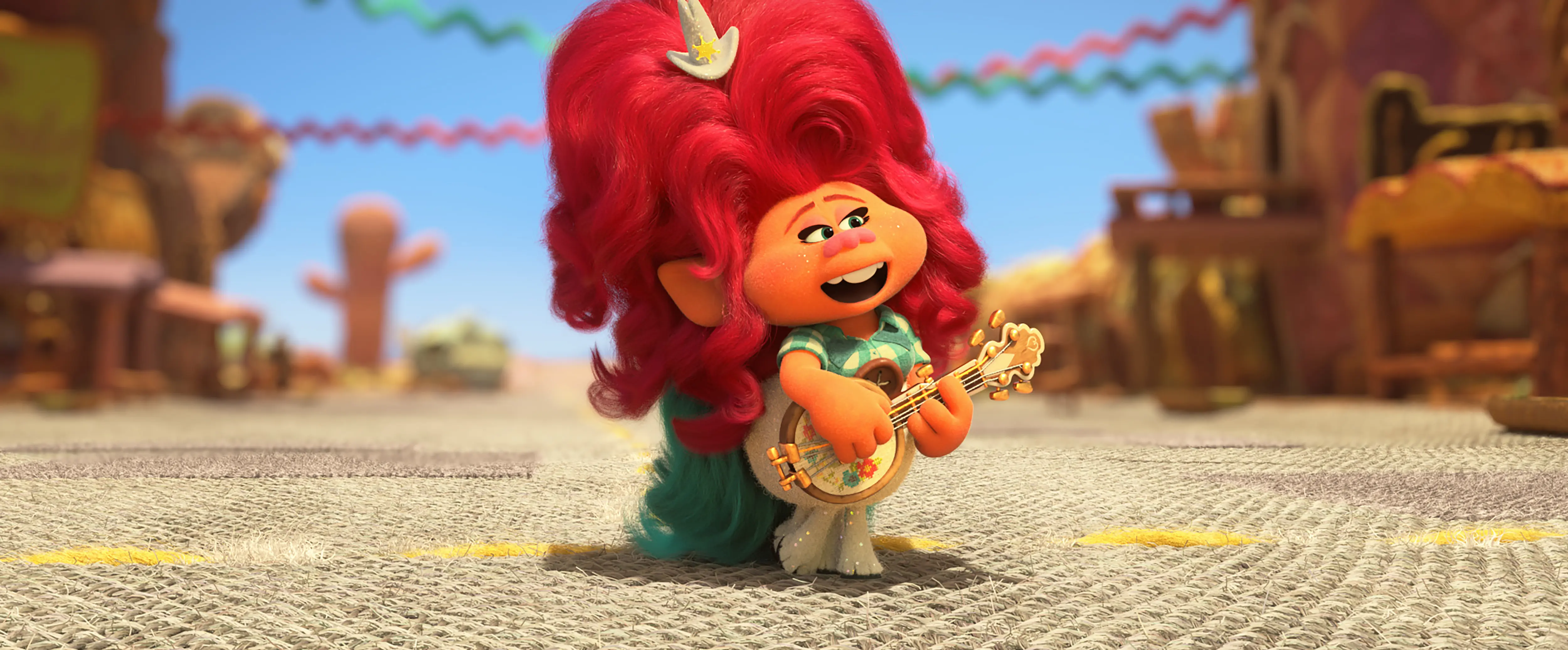 Delta Dawn (Kelly Clarkson). Queen Poppy, Branch, and the rest of your favorite Trolls are back for another musical adventure that&rsquo;s bigger and louder than ever before! In TROLLS WORLD TOUR, Poppy and Branch discover that their kingdom is only one of six musical realms Funk, Country, Techno, Classical, Pop, and Rock that was once united in perfect harmony.
