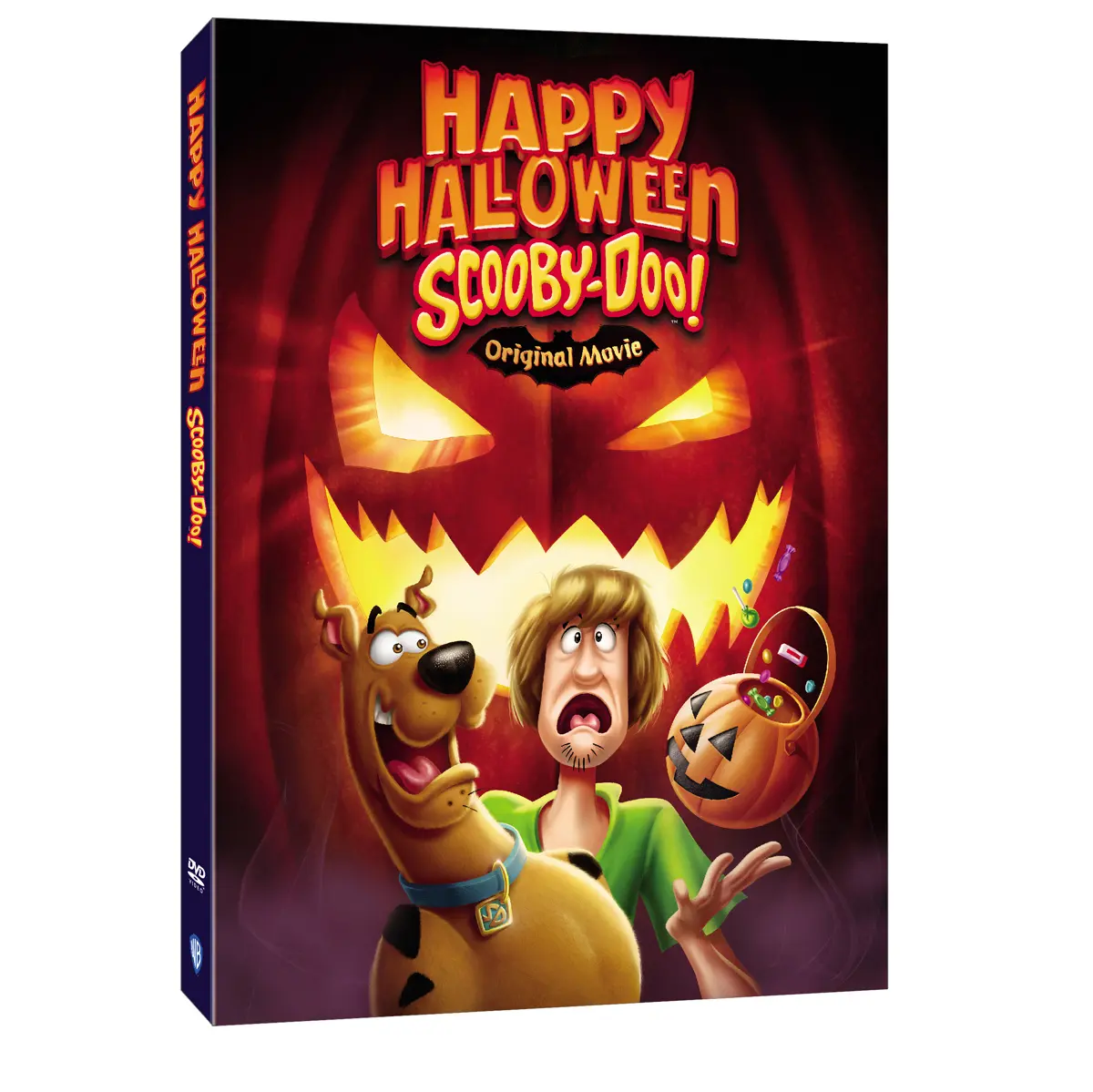 Happy Halloween, Scooby-Doo! Box Art. Scare up some fun with Happy Halloween, Scooby-Doo! An all-new Original animated film featuring Elvira, Mistress of the Dark, and Bill Nye the Science Guy. This fresh take on the animated meddling group of kids will be available on Digital and DVD October 6, 2020.