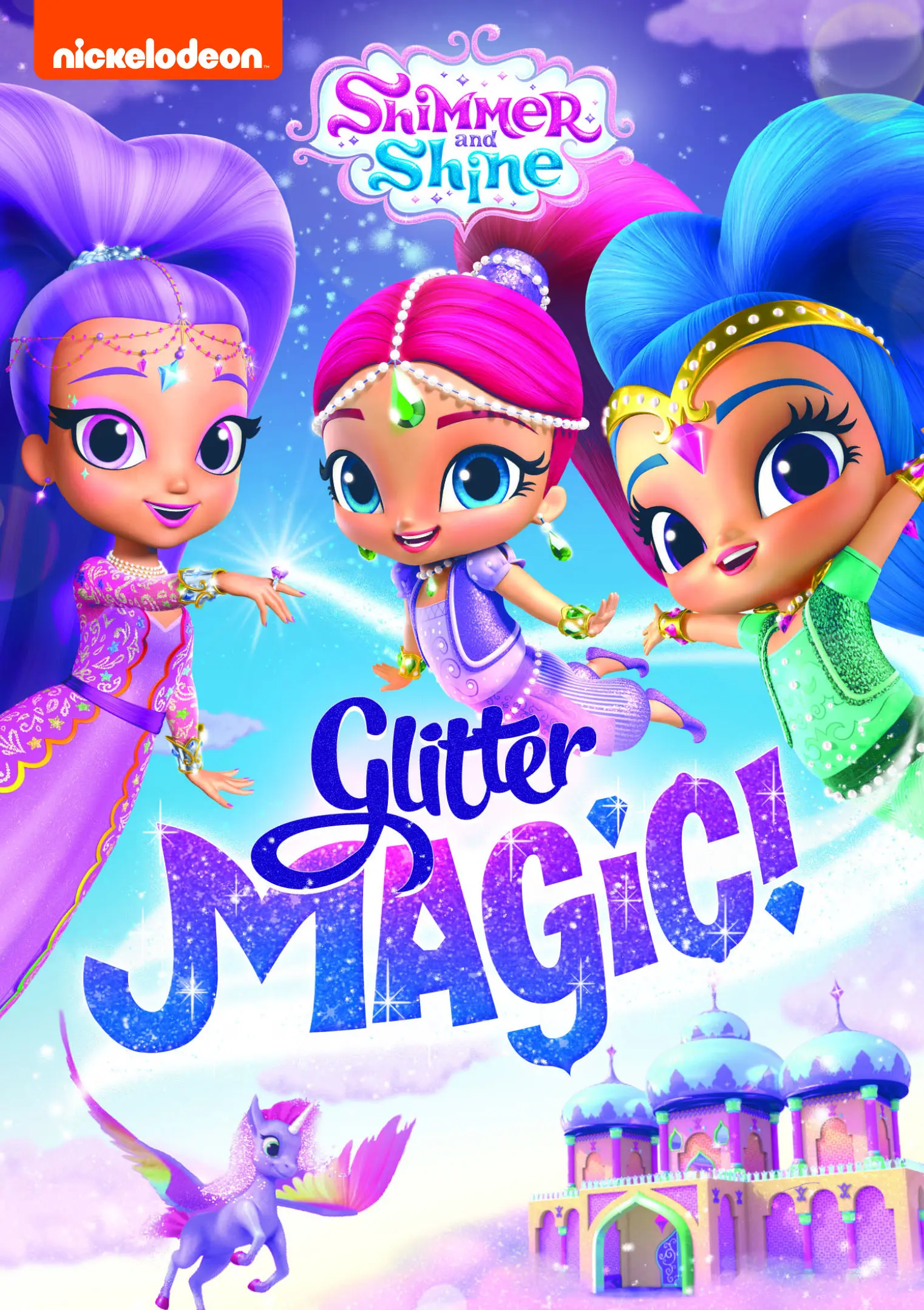 There&rsquo;s plenty of glitter to go around in the new sparkling DVD collection Shimmer and Shine: Glitter Magic! Arriving on August 4, 2020, preschoolers can join Shimmer and Shine for fun magic-filled adventures as they meet the Glitter Genie, learn Glitter Magic, and more!